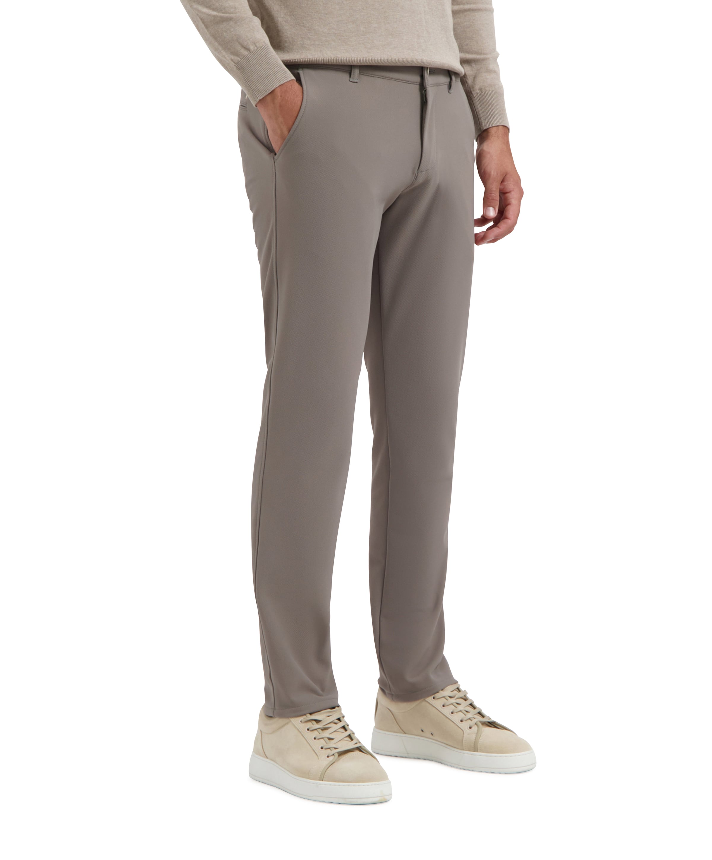Sensitive Travel Bonded heren broek beige