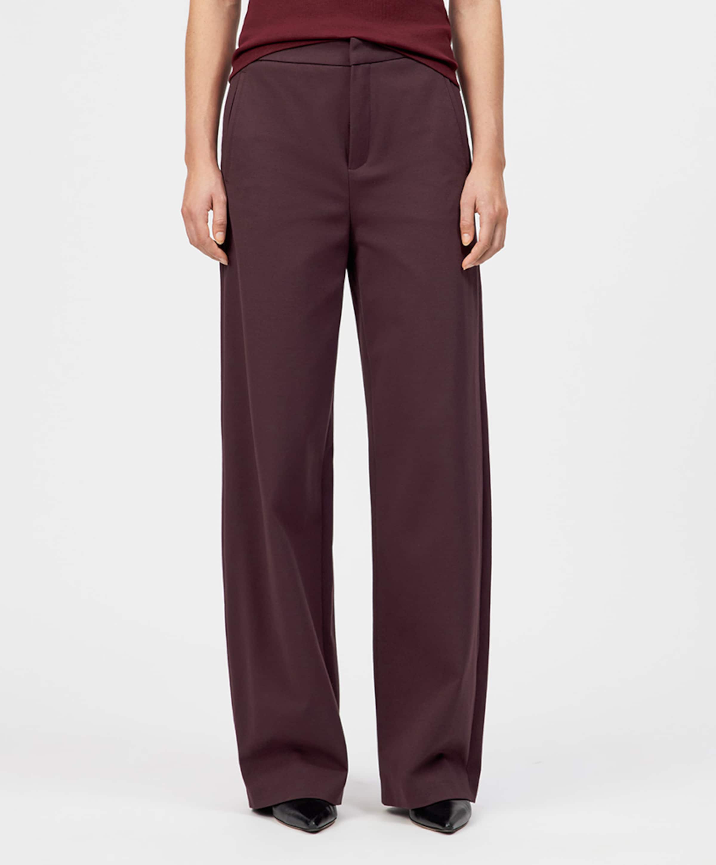 Fae_o dames broek bordeaux