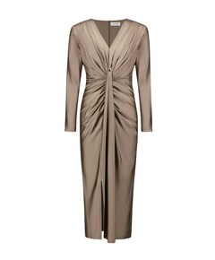 Dames jurk beige