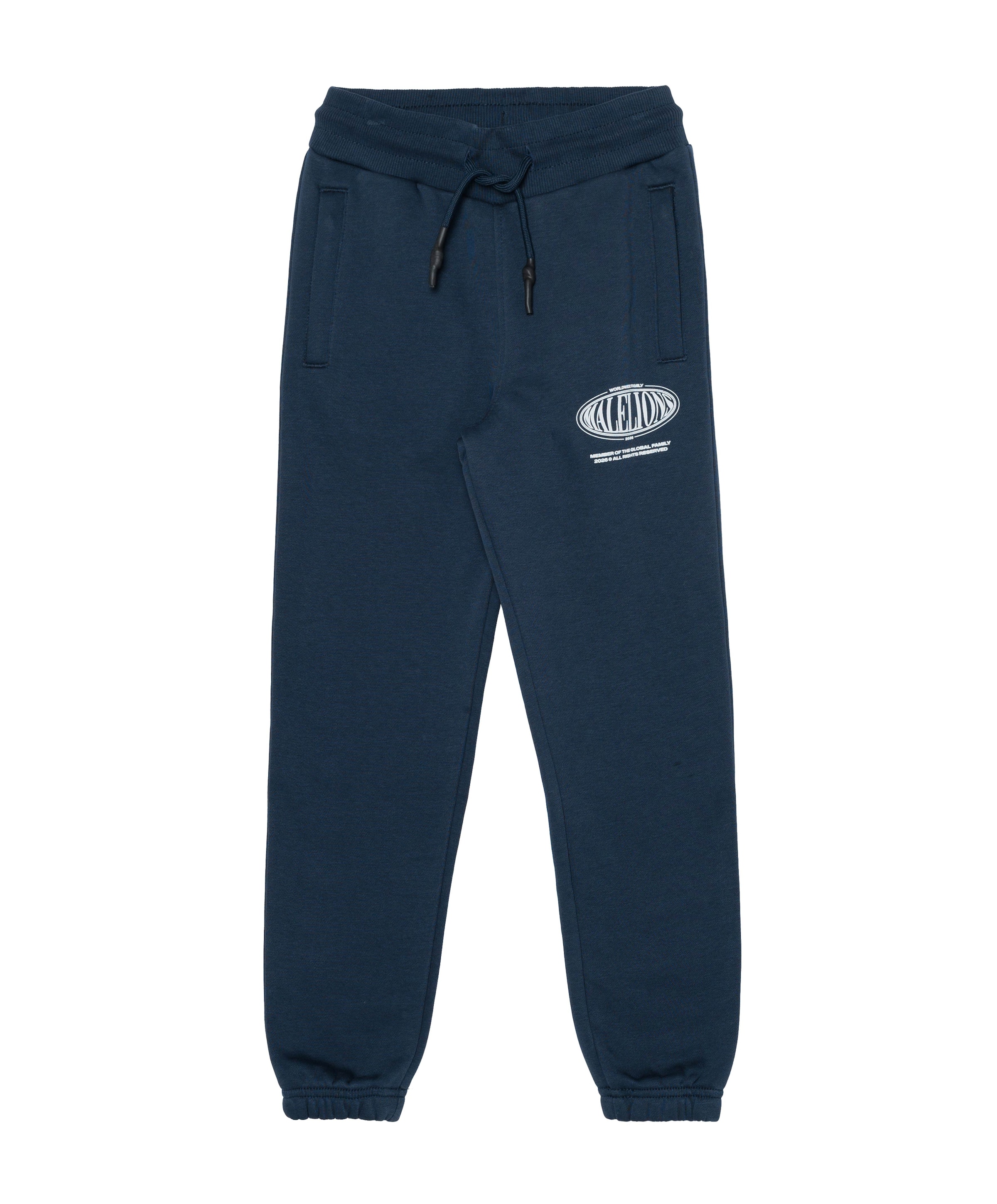 Malelions Junior Lifestyle Sweatpants jongens broek blauw