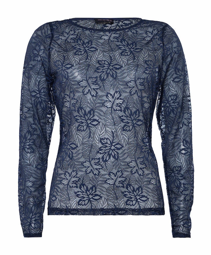 Dames top blauw