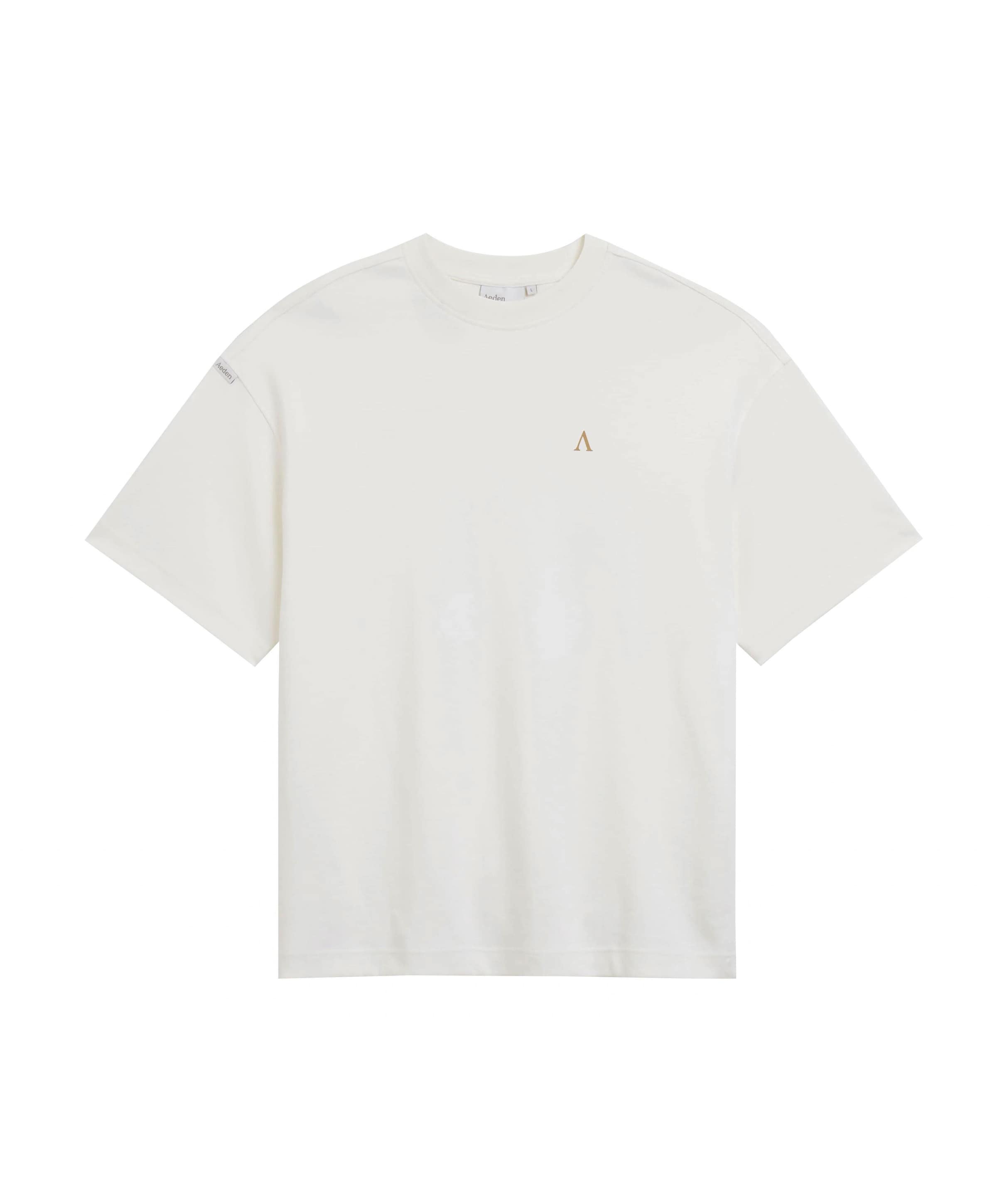 Heren T-shirt ecru