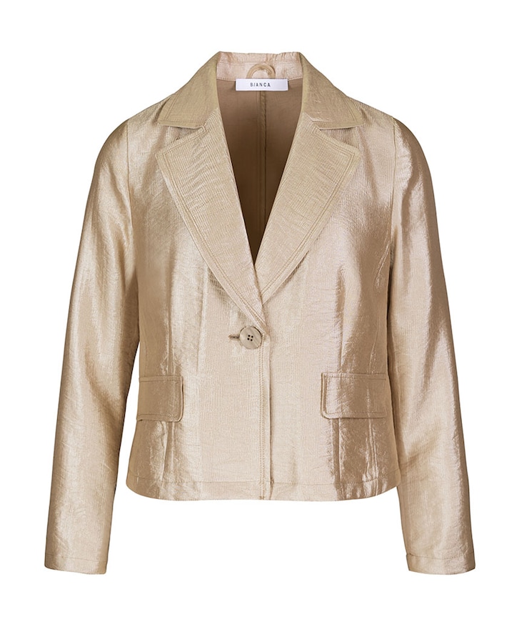 Dames blazer beige