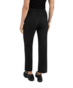 With modern waistband broek zwart