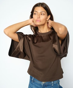 Dames sweater bruin