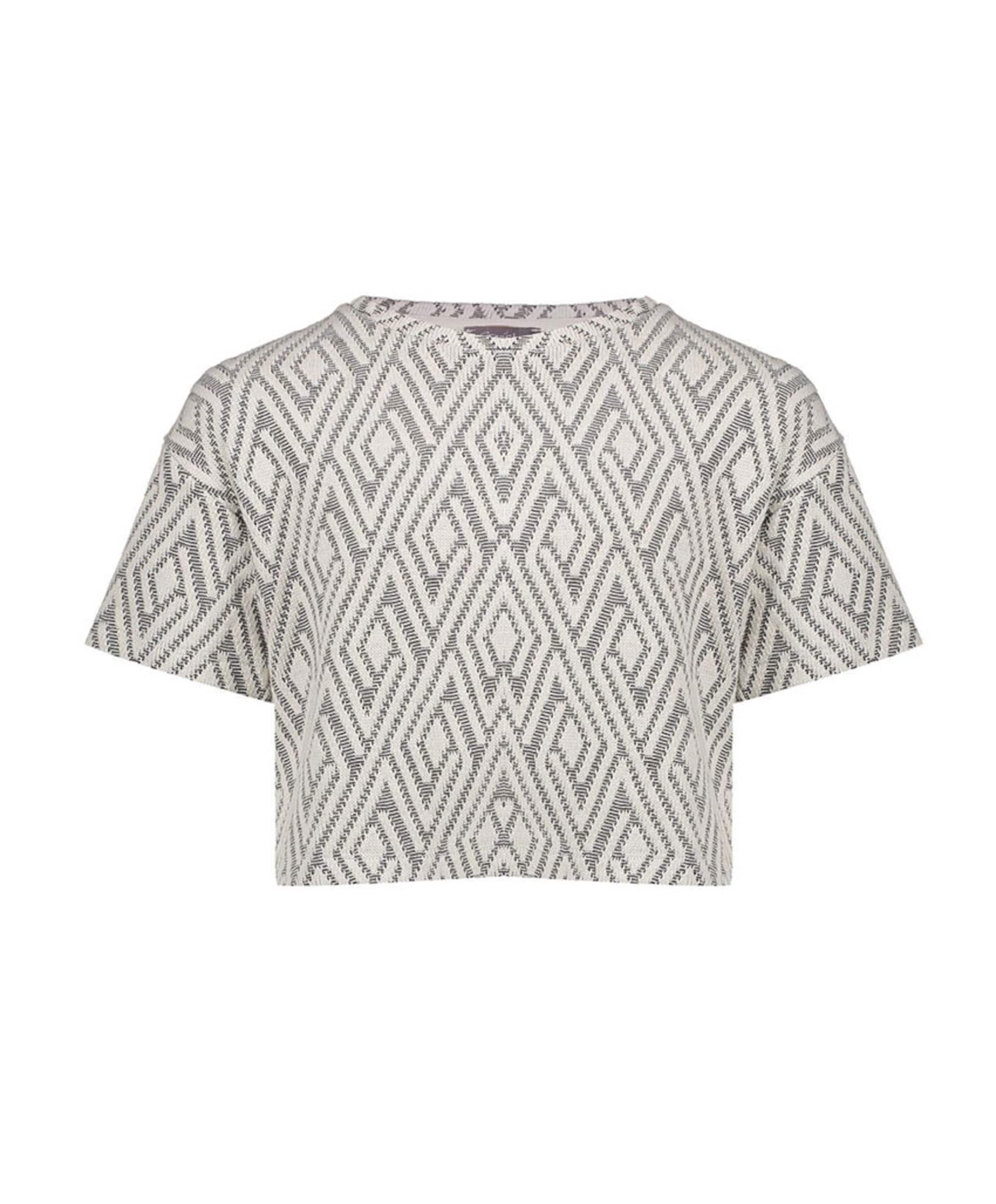 Meisjes blouse lange mouw zwart