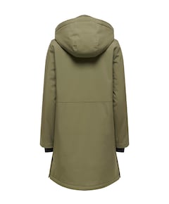 Dames jas groen