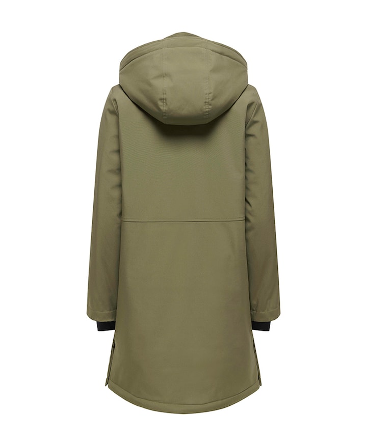 Dames jas groen