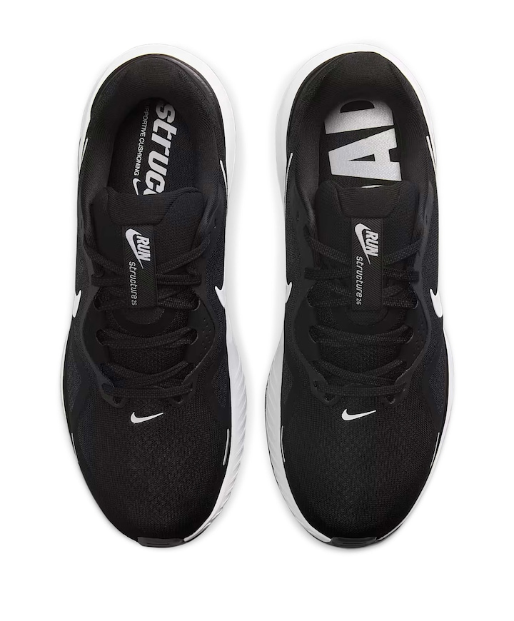 Nike Structure 26 Men's Road Runnin heren runningschoenen zwart