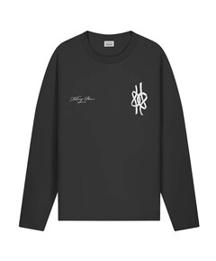 Heren longsleeve zwart
