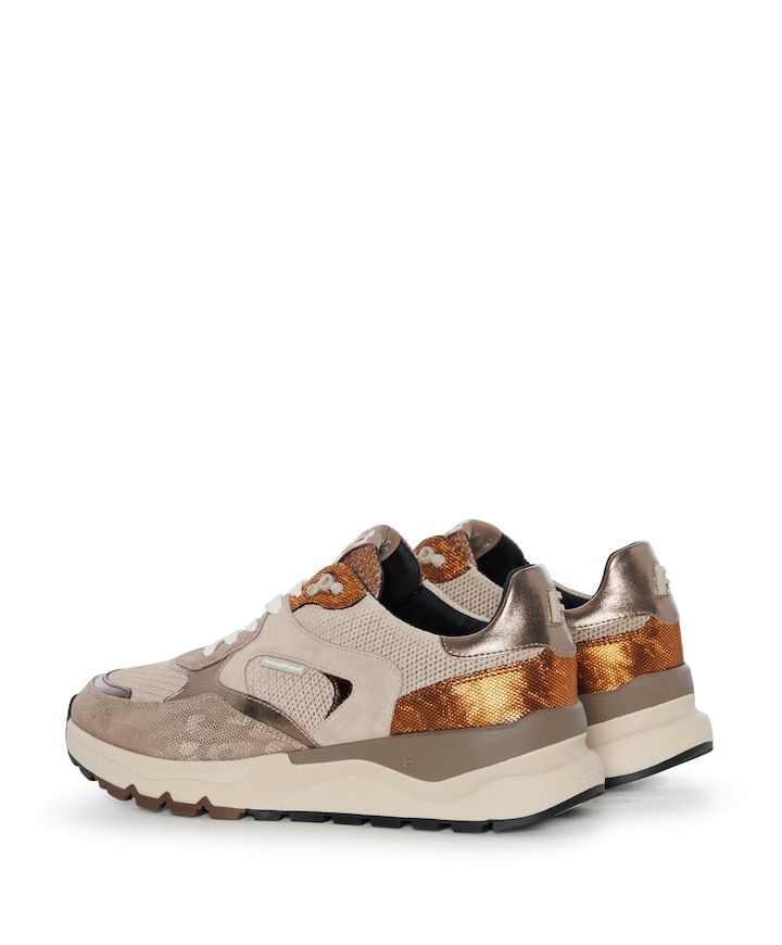 dames sneakers goud