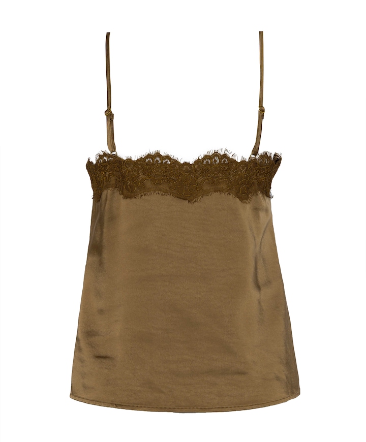 Dames top beige