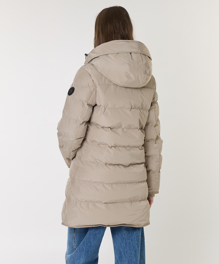 Dames jas beige