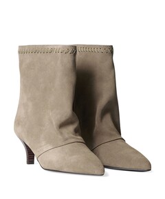 Maeve dames enkellaarzen beige