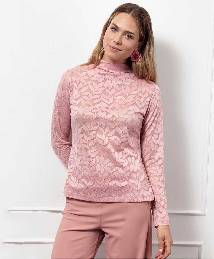 Dames top roze