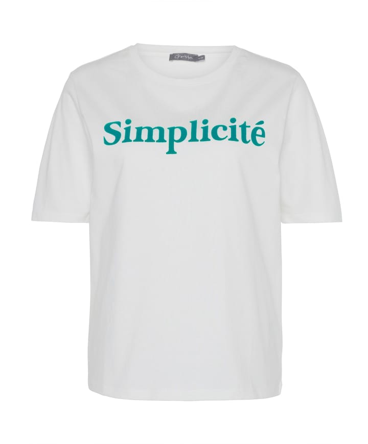 Dames T-shirt ecru
