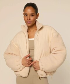 Dames jas beige