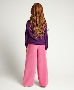 Little corduroy meisjes broek roze