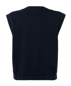 Dames gilet blauw