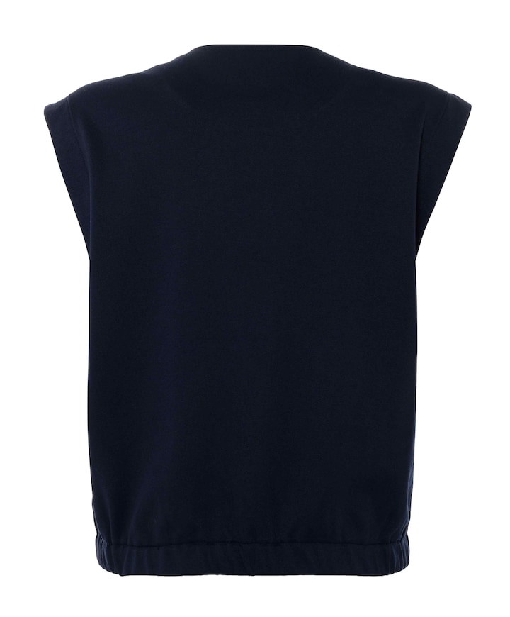 Dames gilet blauw