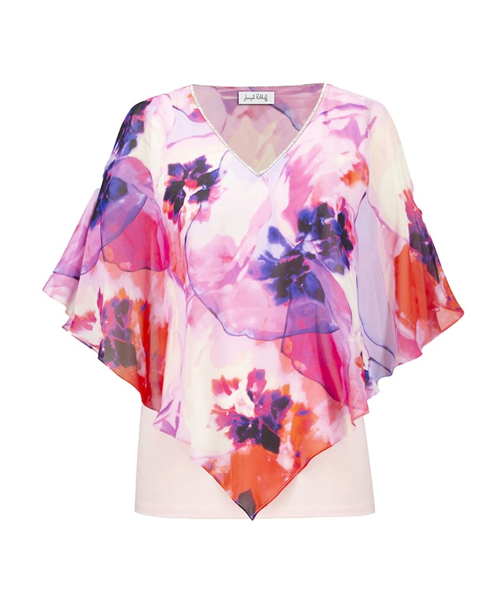 Dames blouse multicolor