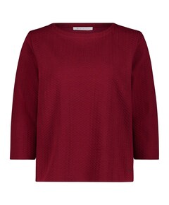Dames longsleeve bordeaux