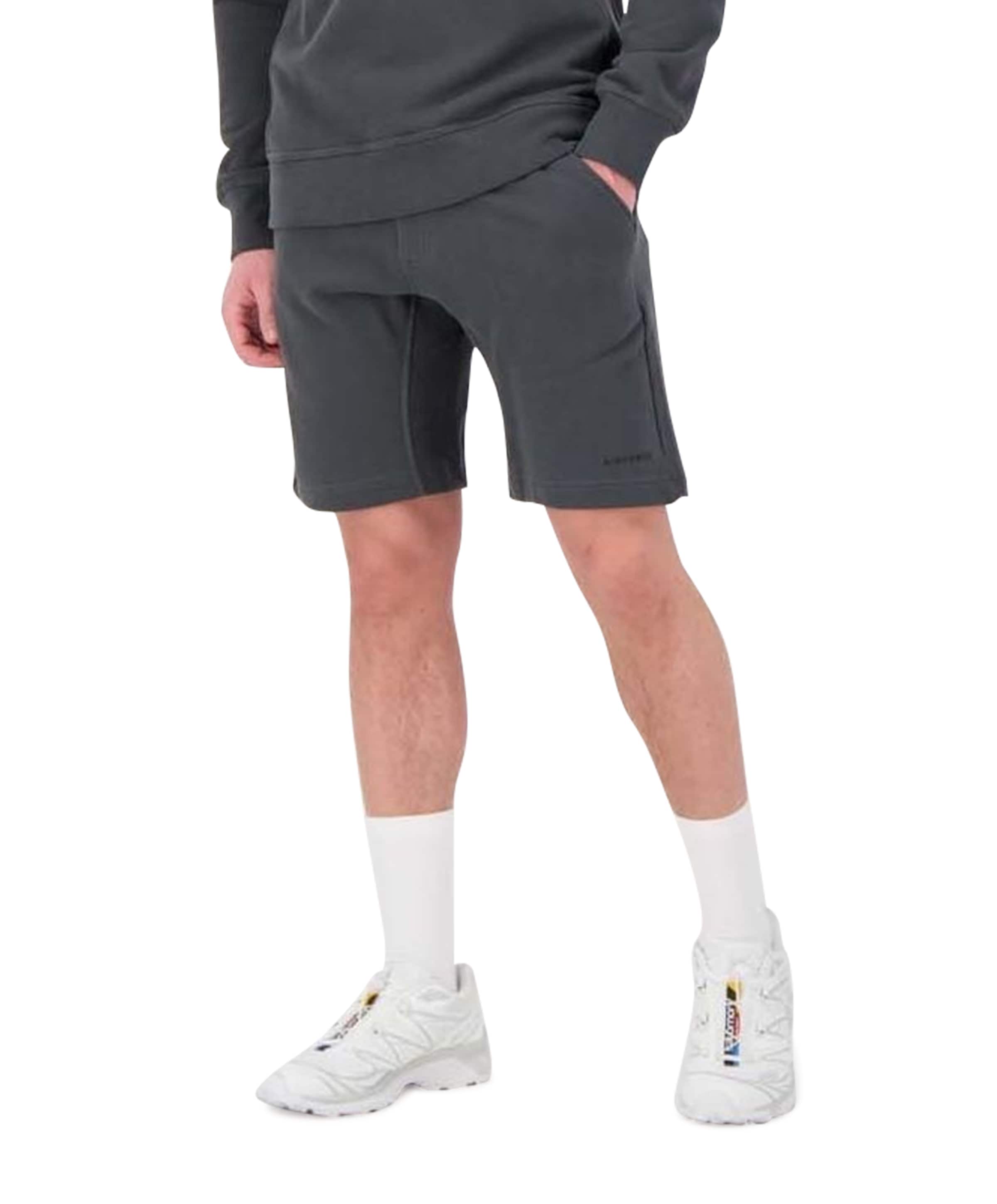BASIC SHORT heren korte broek grijs