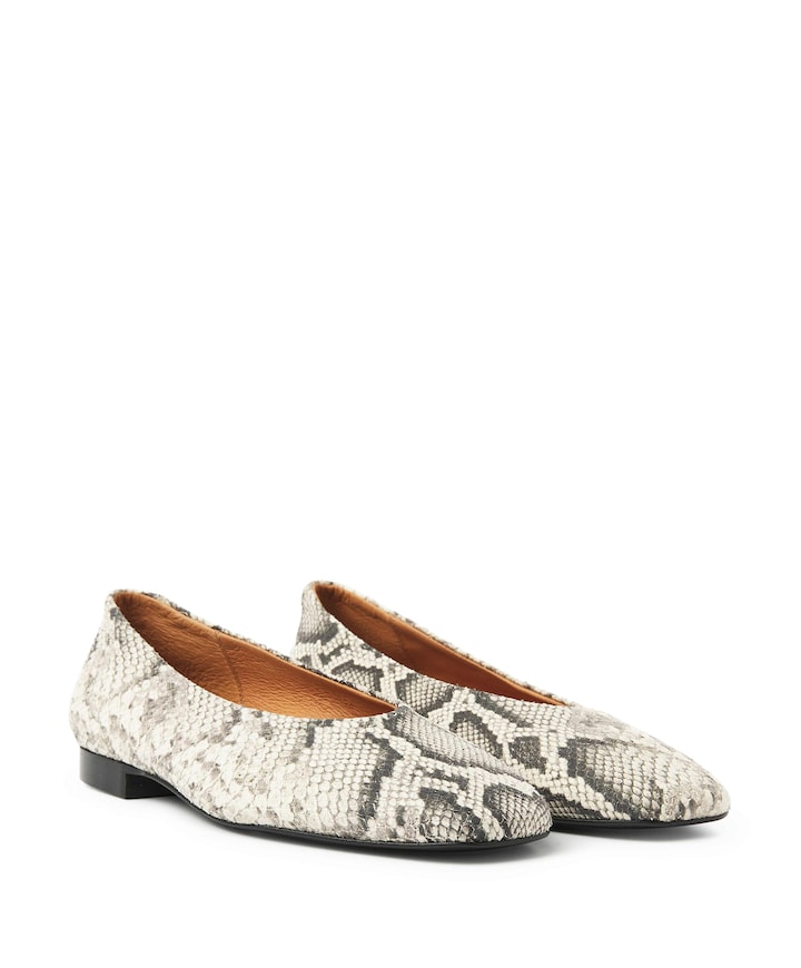 Lou Emmy dames ballerina's beige