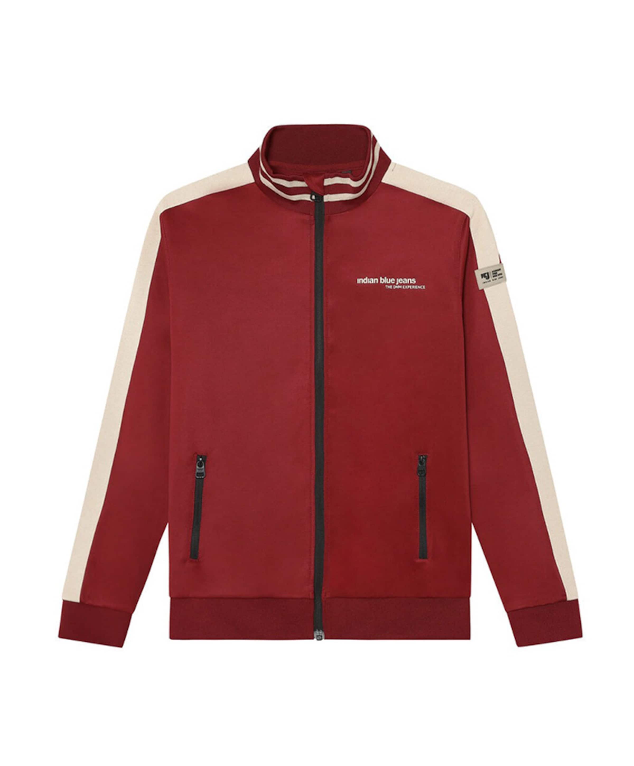 Jongens vest bordeaux