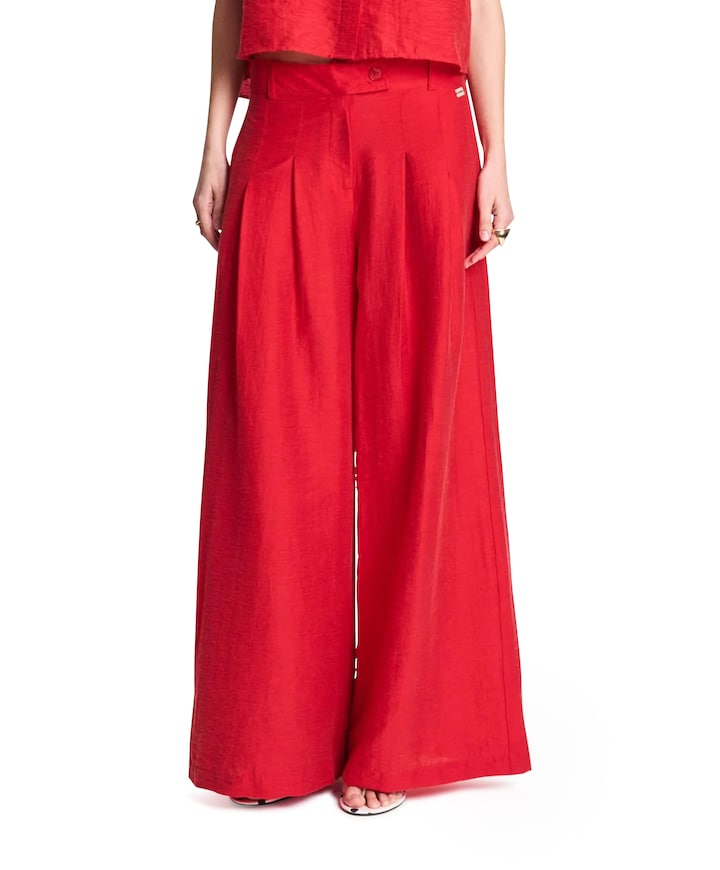 Bloom dames broek rood