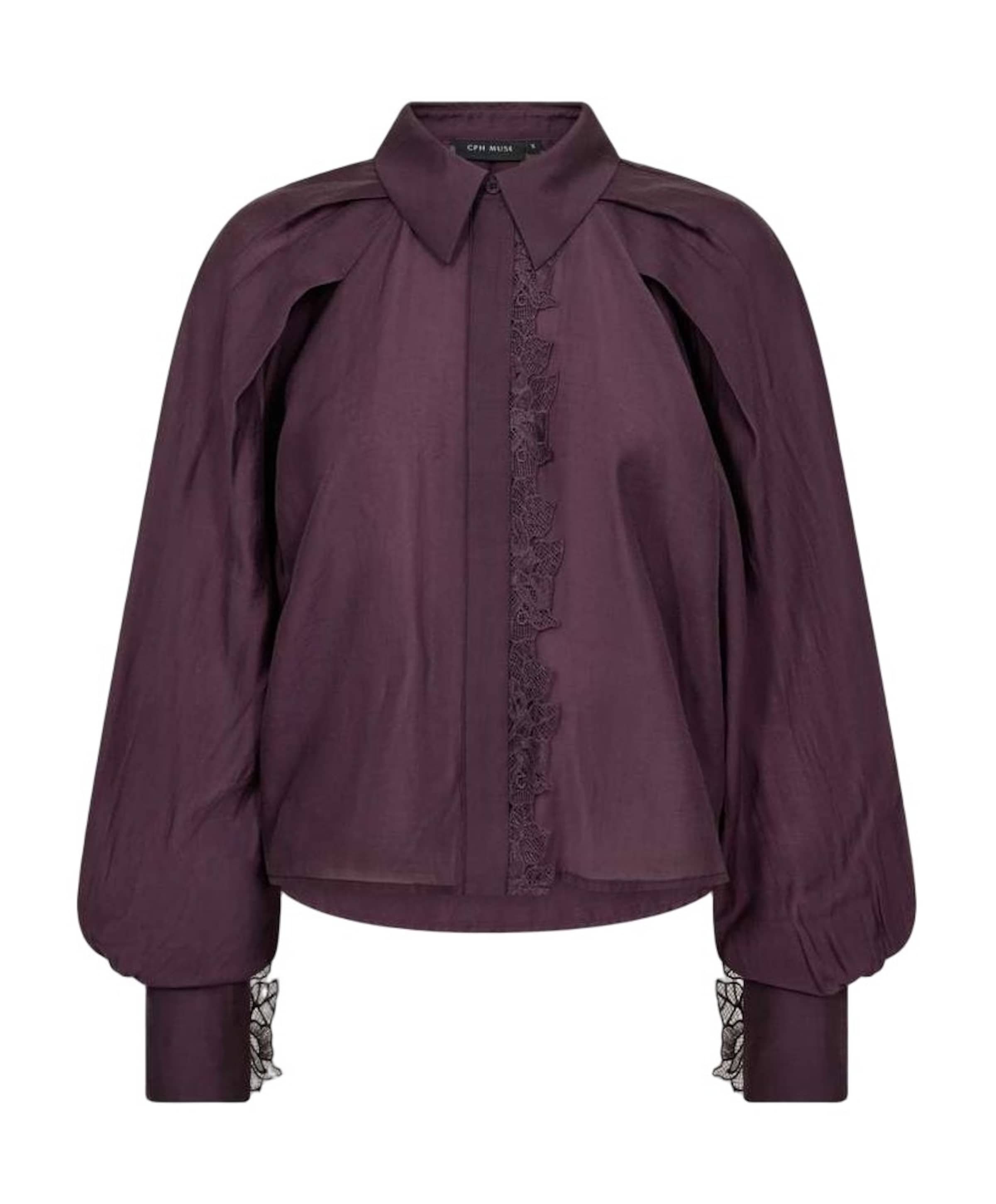 Dames blouse paars