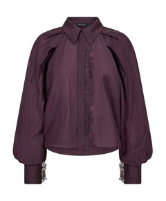 Dames blouse paars