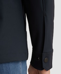 Heren overshirt blauw