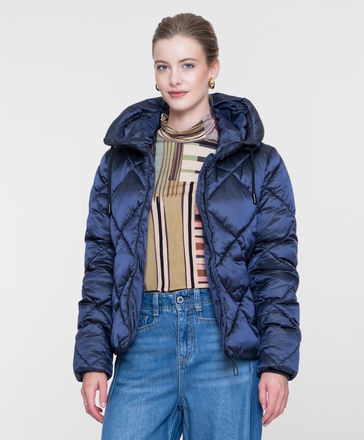 Dames jas blauw