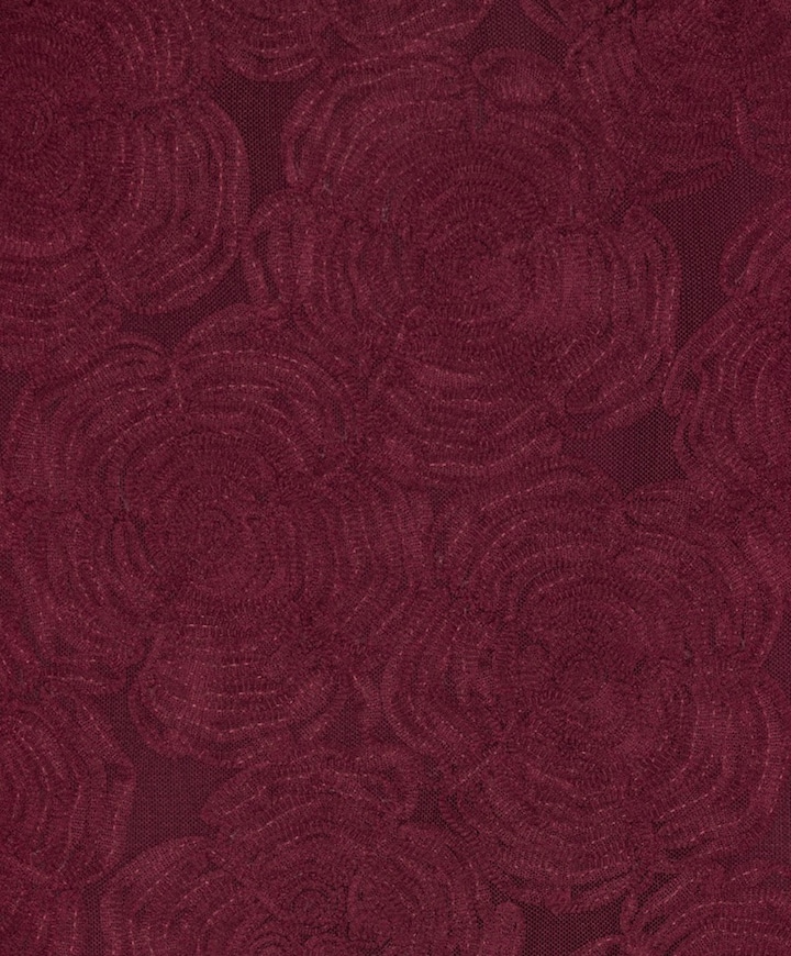 Dames jurk bordeaux