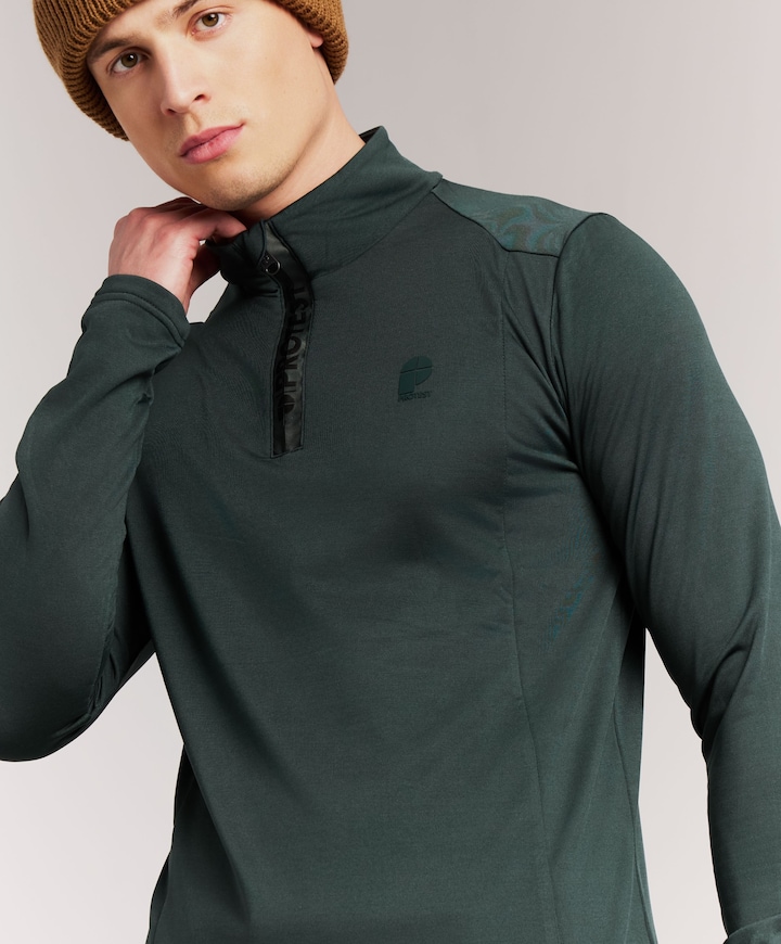 Heren pully groen