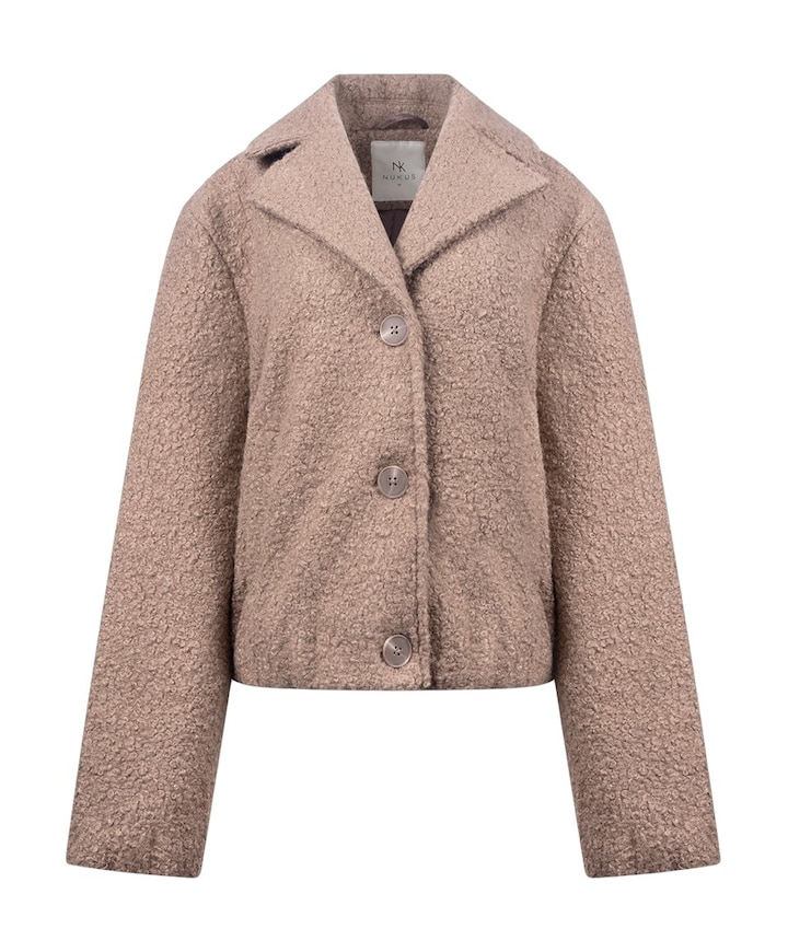Dames jas beige
