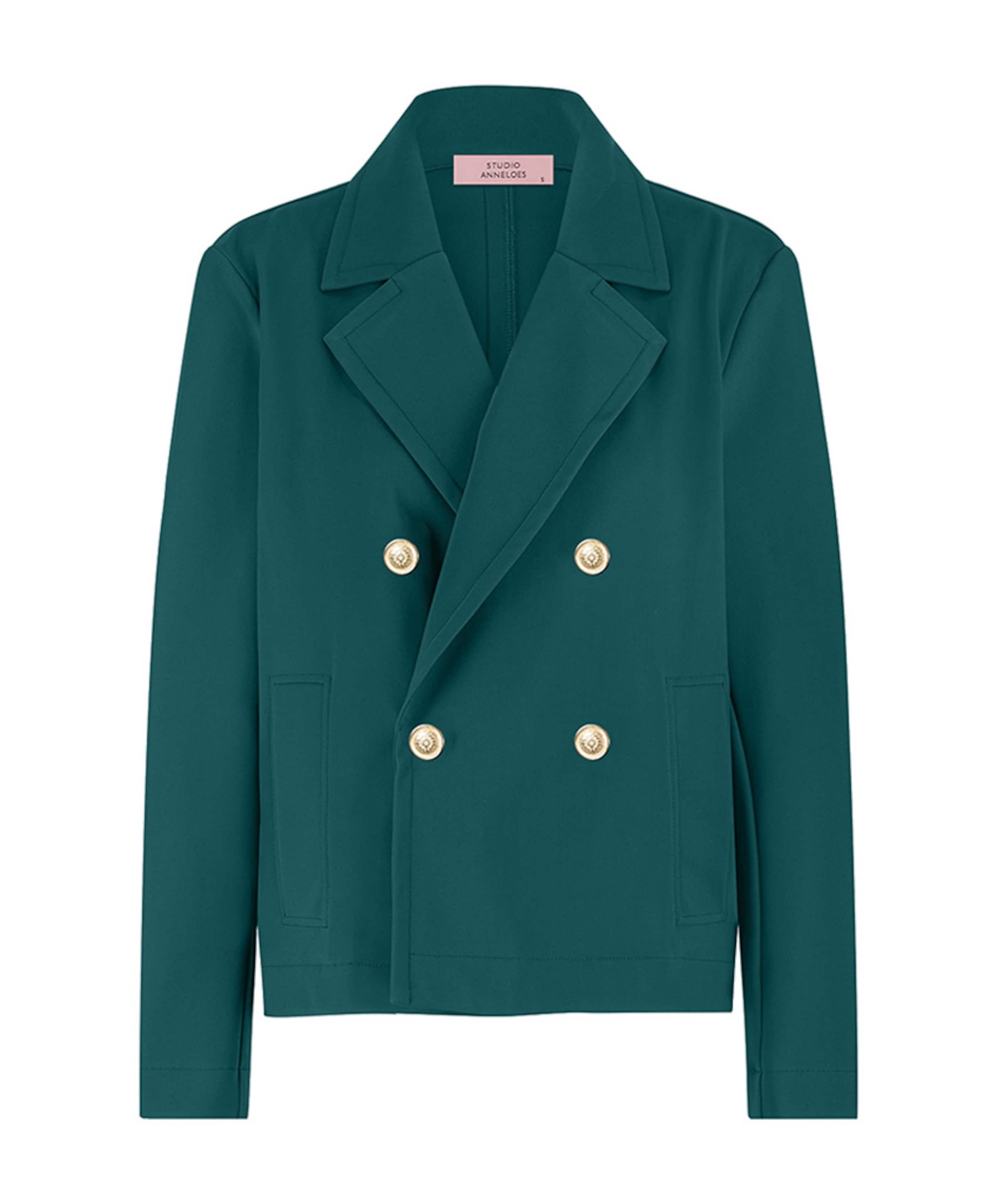 Dames blazer groen