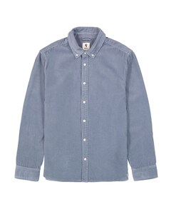 Heren overshirt blauw