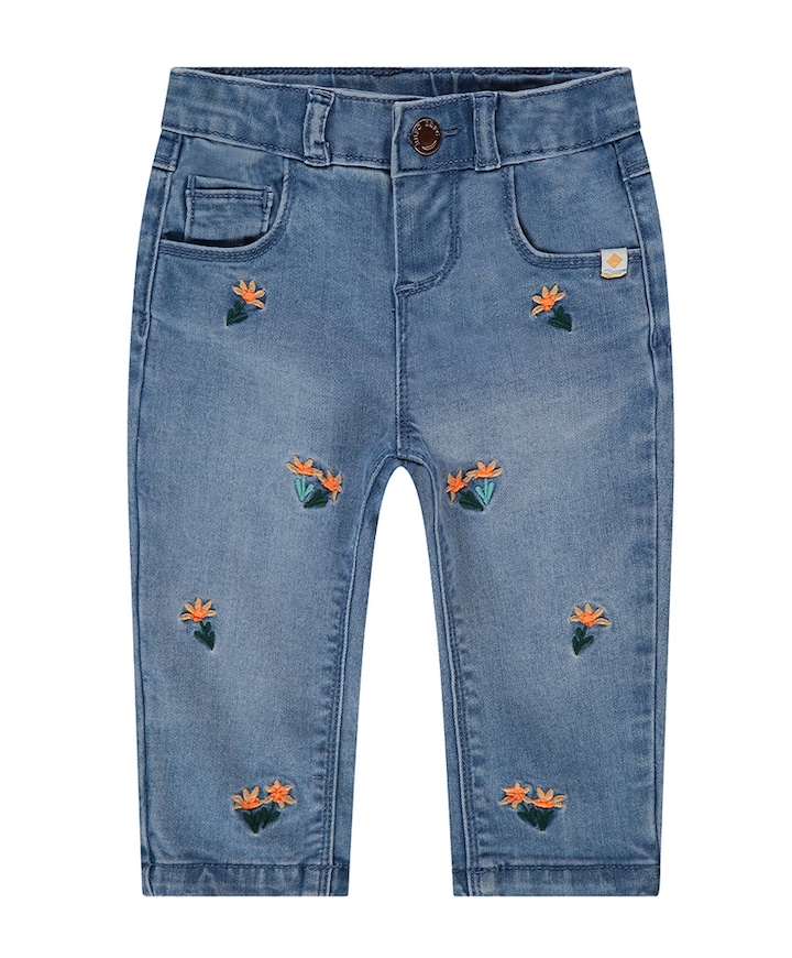 Baby Denim meisjes broek blauw