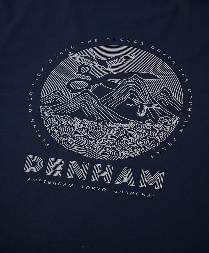 Heren T-shirt blauw