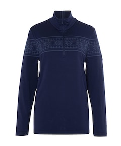 Heren pully blauw