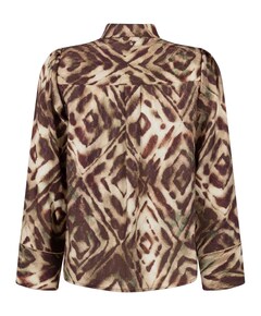Dames blouse bruin