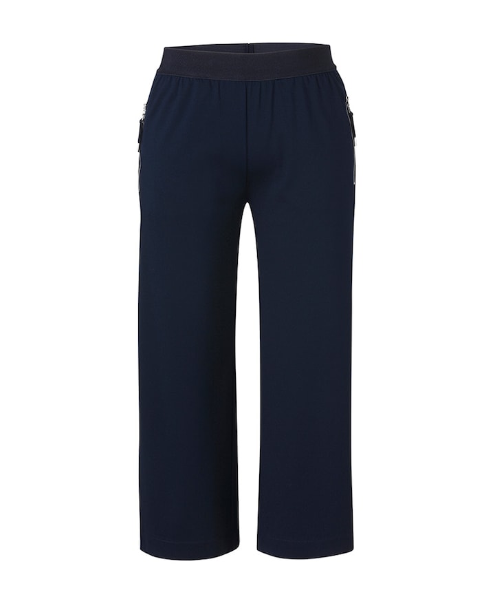 7/8 dames broek blauw