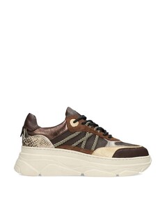 Jana dames sneakers bruin