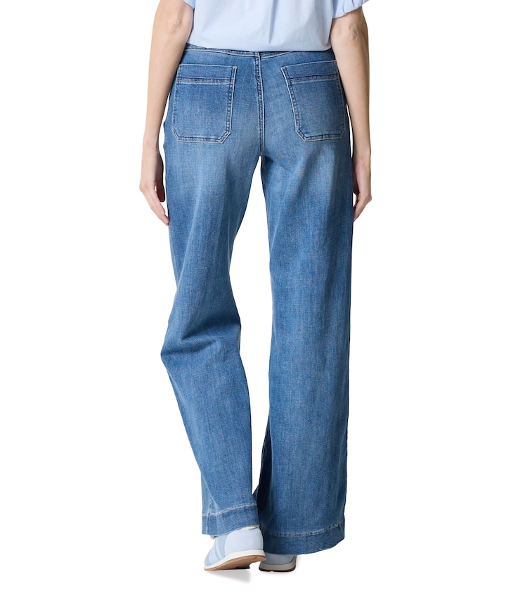 Dames jeans blauw