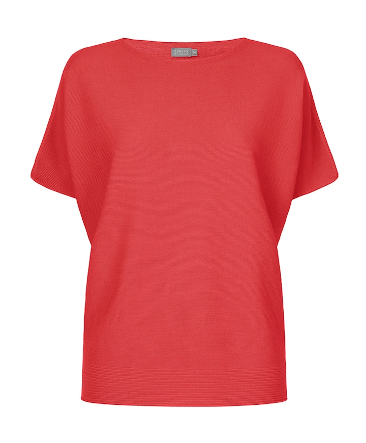 Dames t-shirt rood
