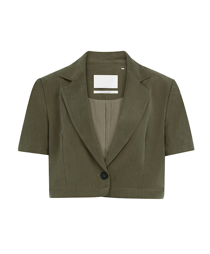 Dames blazer groen