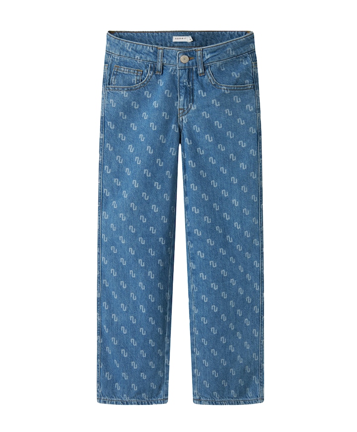 NKFROSE WIDE 3411-ZA B jeans blauw