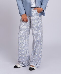 Alicia Bow broek ecru